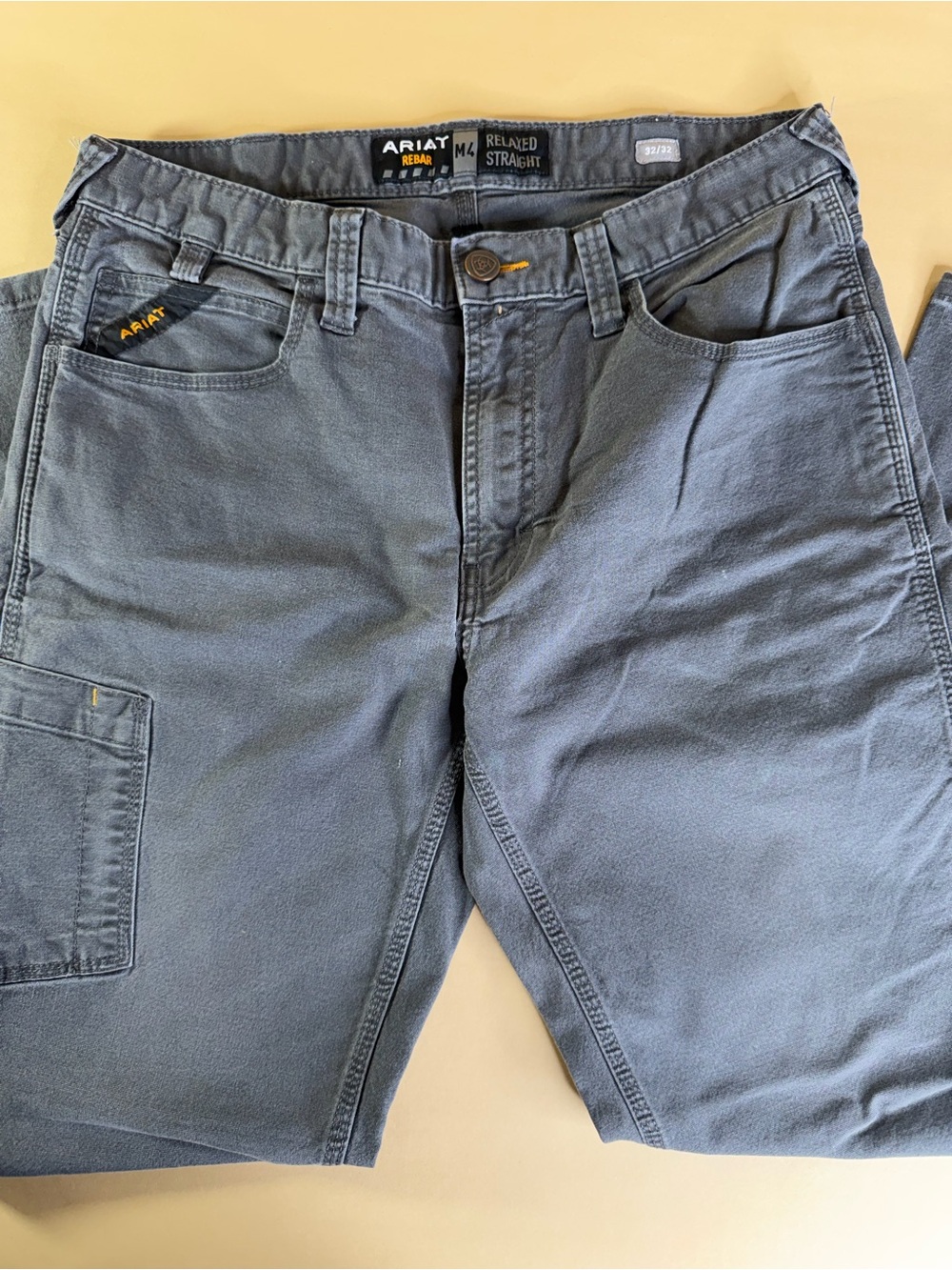 Ariat Rebar M4 Work Pants Gray 32x32